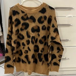 Leopard sweater